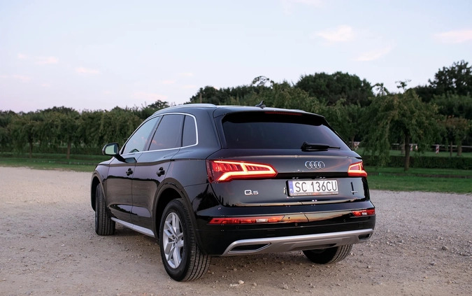 Audi Q5 cena 121000 przebieg: 57000, rok produkcji 2019 z Częstochowa małe 154